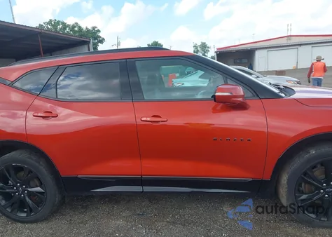 2021 Chevrolet Blazer Rs из США, поврежденный, VIN 3GNKBKRS1MS547173